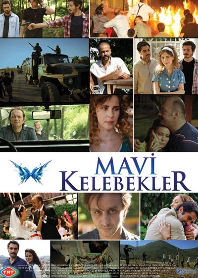 Голубые бабочки (2011) турецкий сериал