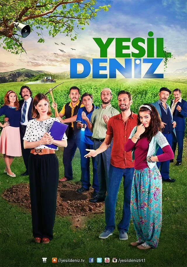 Зелёное море (2014) турецкий сериал