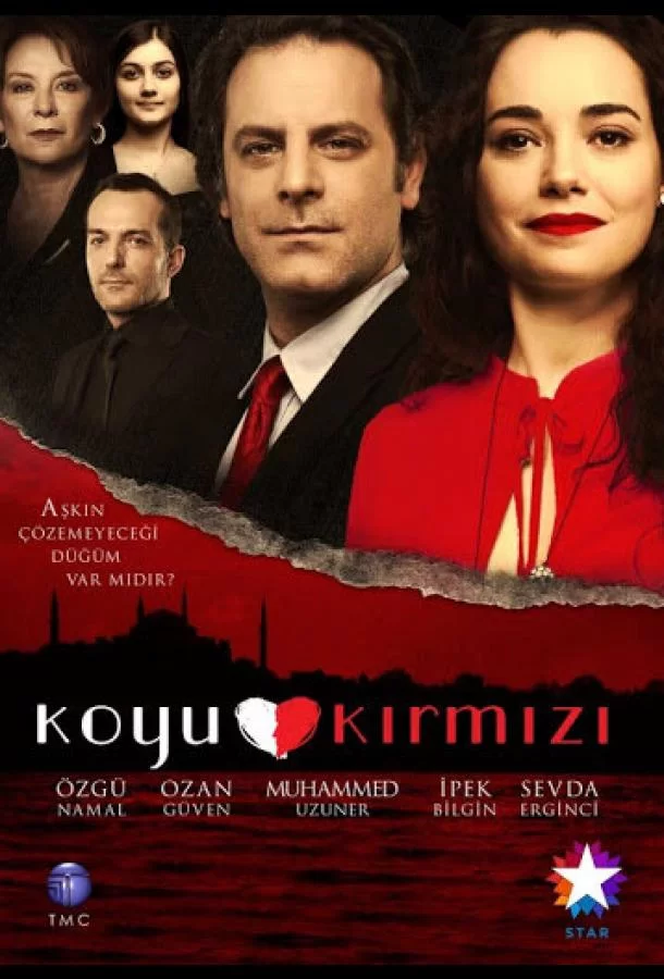 Темно-красный (2012) турецкий сериал